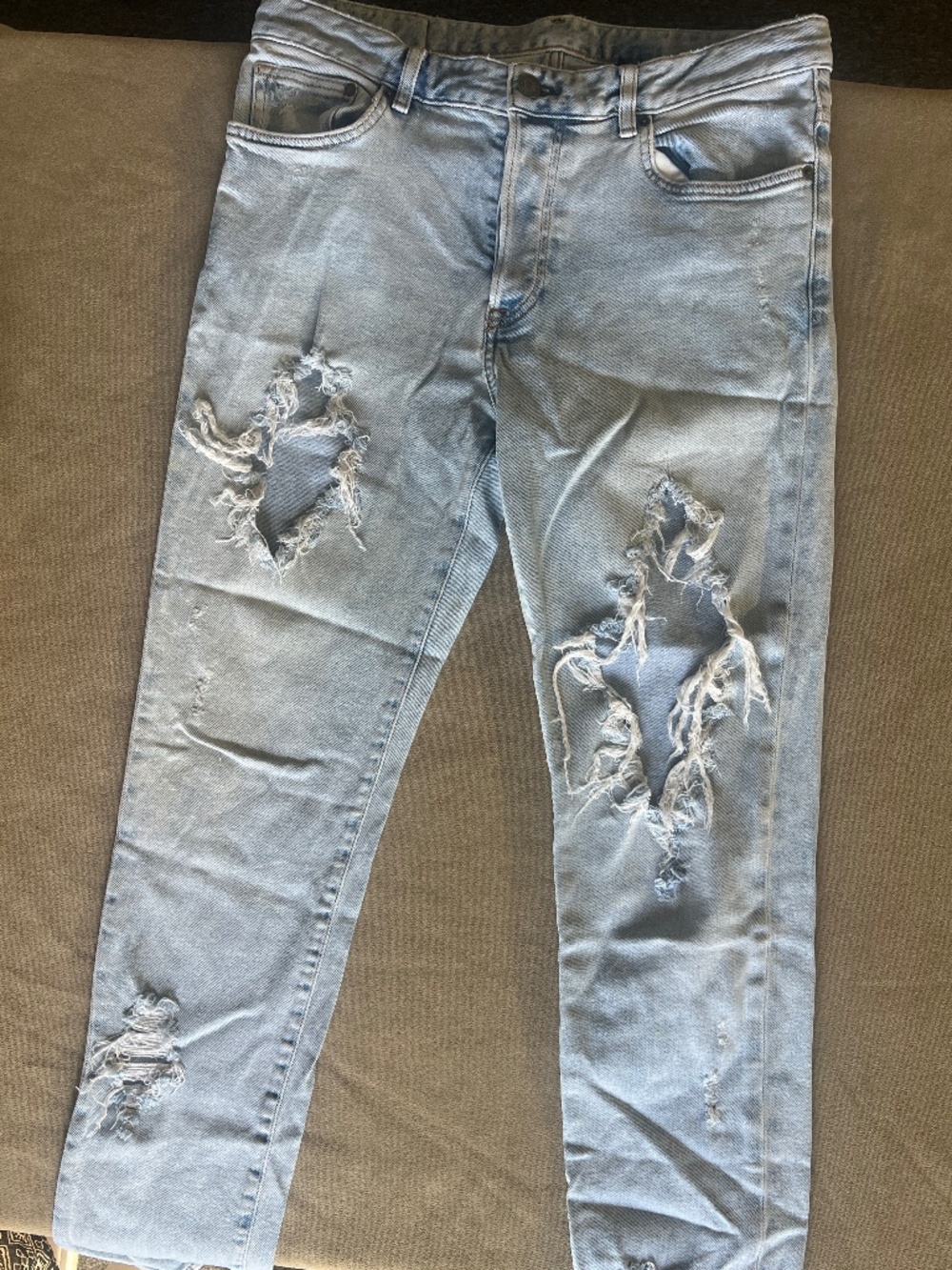 &Denim Ripped Jeans - Picture 3 of 9